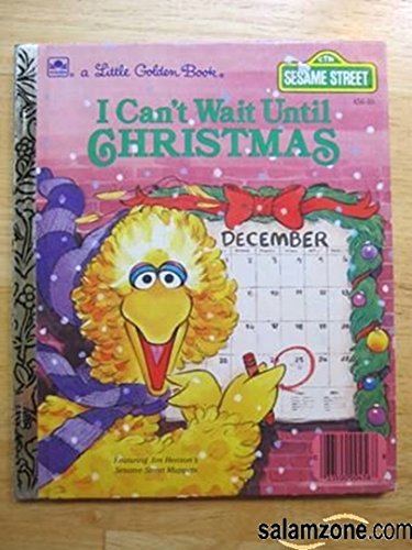 Imagen de archivo de I Can't Wait Until Christmas (Little Golden Book) a la venta por Gulf Coast Books