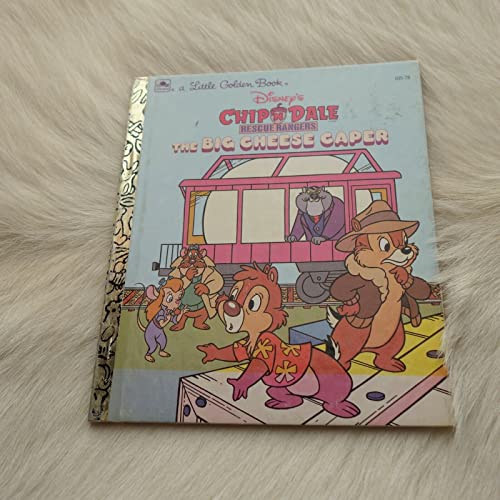 Imagen de archivo de Disney's Chip 'n Dale Rescue Rangers: The big cheese caper (A Little golden book) a la venta por Reliant Bookstore