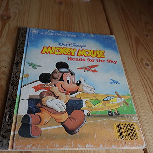 Imagen de archivo de Mickey Mouse Heads For The Sky (Little Golden Books) a la venta por SecondSale