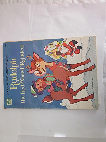 Stock image for Rudolph the Red Nosed Reindeer (A Big Color / Activity Book) for sale by Wonder Book