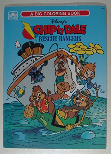 9780307012661: Disney's Chip 'n Dale Rescue Rangers (A Big Coloring Book)