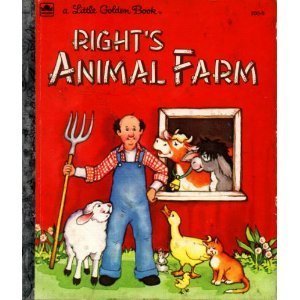Stock image for Right's Animal Farm (A Little Golden Book) for sale by Front Cover Books