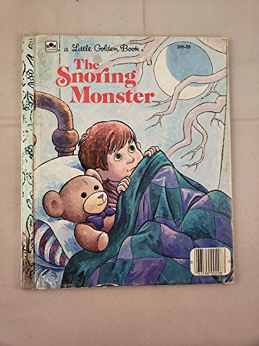 Beispielbild fr The snoring monster (A Little Golden book) zum Verkauf von BooksRun