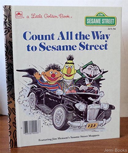 Imagen de archivo de Count All the Way to Sesame Street a la venta por BooksRun