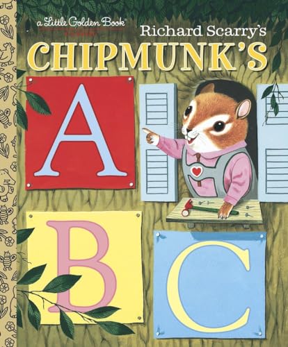 9780307020246: Richard Scarry's Chipmunk's ABC (Little Golden Book)