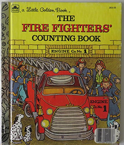 9780307020352: The Fire Fighters' Counting Book(A Little Golden Book)