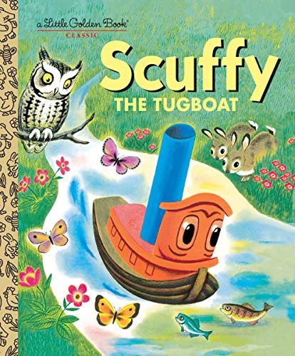 Beispielbild für Scuffy the Tugboat: And His Adventures Down the River (Little Golden Book) zum Verkauf von WorldofBooks