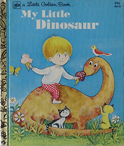 Beispielbild fr My Little Dinosaur (Little Golden Book #571) zum Verkauf von Wonder Book