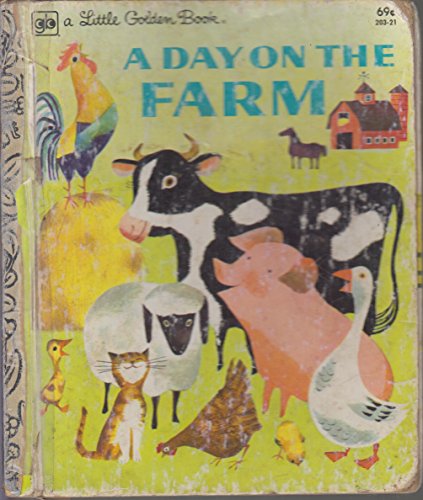 Beispielbild fr A DAY ON THE FARM (Little Golden Book) zum Verkauf von ThriftBooks-Dallas