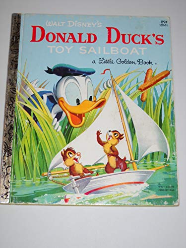 9780307021458: Walt Disney's Donald Duck's toy sailboat (A Little golden book)