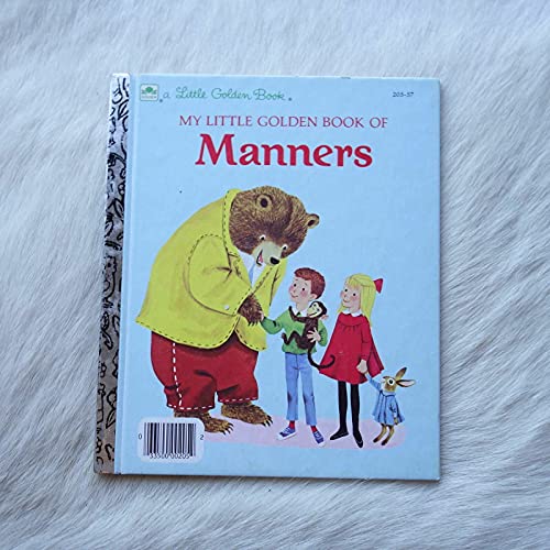 Beispielbild fr My Little golden book of manners zum Verkauf von SecondSale