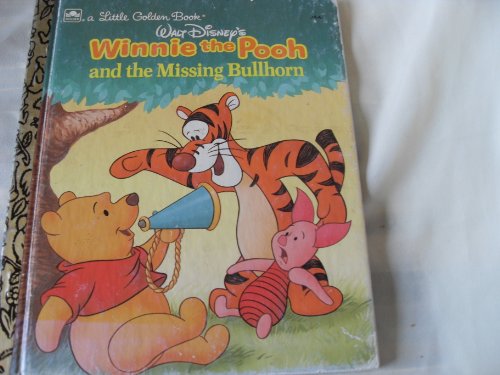 Stock image for Wald Disney's Winnie the Pooh and the Missing Bullhorn, a Little Golden Book, for sale by Alf Books