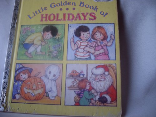Beispielbild fr The Little Golden Book of Holidays zum Verkauf von Wonder Book