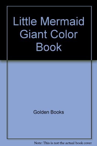 9780307033239: Little Mermaid Giant Color Book