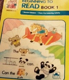 Stock image for Begin to Read (Grades K - 1) (Step Ahead Golden Books Workbook) for sale by Wonder Book