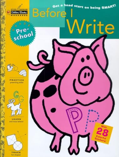 Beispielbild fr Before I Write (Preschool) zum Verkauf von Better World Books