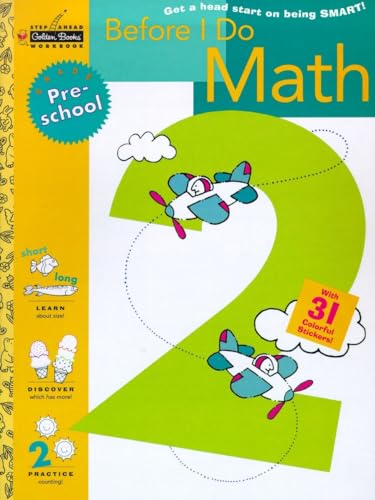 9780307035974: Before I Do Math (Preschool) (Step Ahead)