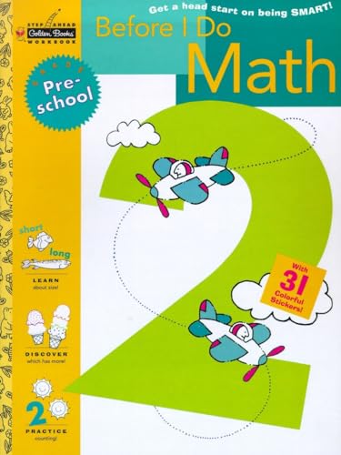 9780307035974: Step ahead before I Do Maths (Step Ahead Golden Books Workbook)