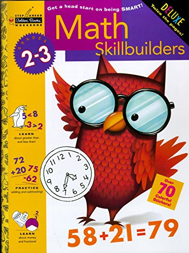 9780307036551: Math Skillbuilders (Grades 2 - 3) (Step Ahead Golden Books Workbook)