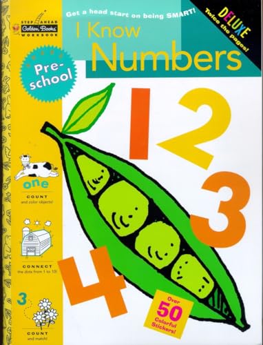 9780307036711: Sadx:I Know Numbers-Preschool (Step Ahead Golden Books Workbook): Grade Pre-School