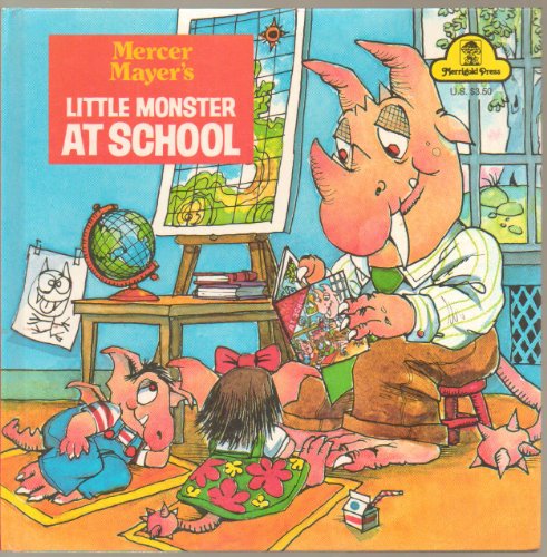 Stock image for Mercer Mayer's Little Monster At School for sale by Library House Internet Sales