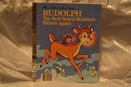 Beispielbild fr Rudolph the Red-Nosed Reindeer Shines Again (A Little golden book) zum Verkauf von Once Upon A Time Books