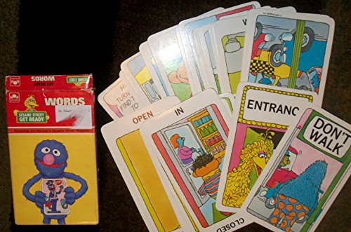 Imagen de archivo de Sesame Street Words Flash Cards (Step Ahead Golden Books Flash Cards) a la venta por Newsboy Books