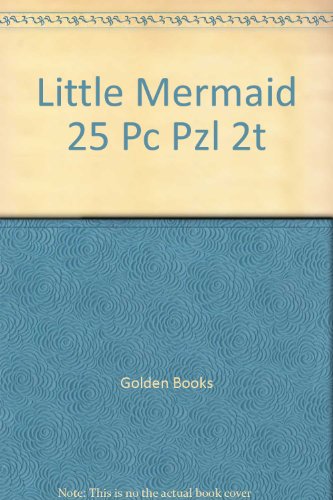 Little Mermaid 25 Pc Pzl 2t (9780307056412) by Golden Books