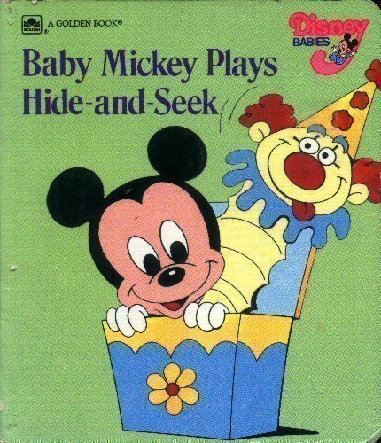 Baby Mickey Plays Hide-and-Seek (Disney Babies Board Book)