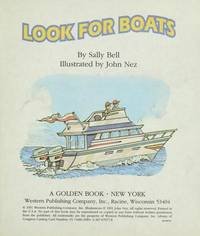 Beispielbild fr Look for boats (A Golden tell-a-tale book) zum Verkauf von Wonder Book