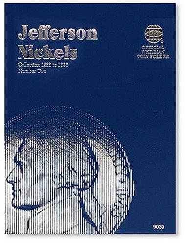 Jefferson Nickels Folder 1962-1995 (Official Whitman Coin Folder)