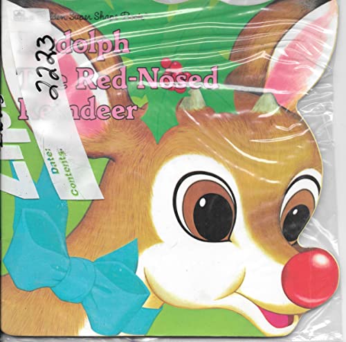 9780307100450: Rudolph the Red-nosed Reindeer (Super Shape Books)