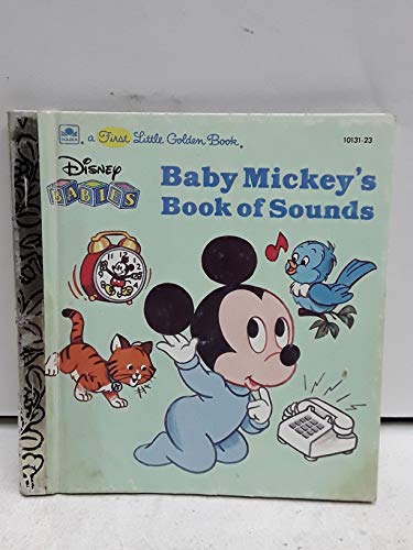 Imagen de archivo de My First Book of Sounds (First Little Golden Books) a la venta por ODDS & ENDS BOOKS