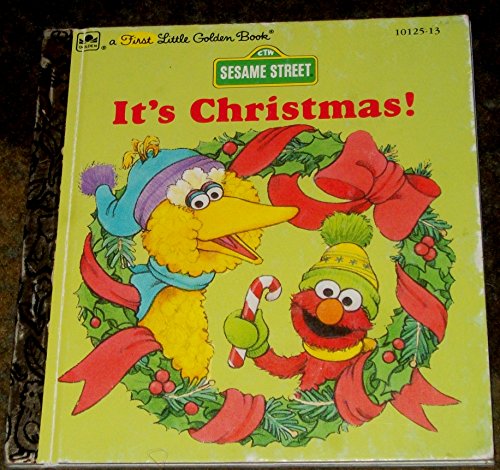 Stock image for It's Christmas! CTW Sesame Street, A First Little Golden Book, for sale by Alf Books