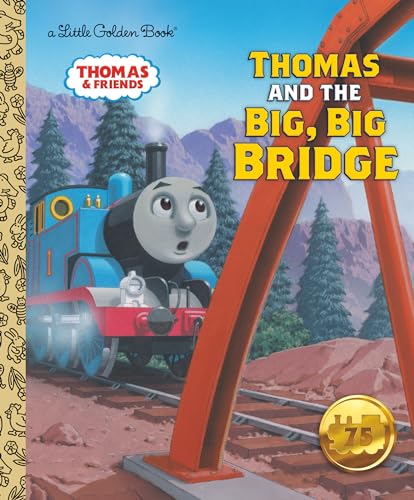 Beispielbild fr Thomas and the Big, Big Bridge (Thomas & Friends) (Little Golden Book) zum Verkauf von SecondSale