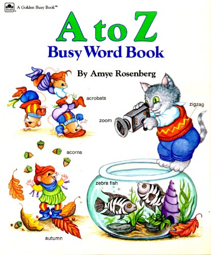 Imagen de archivo de A to Z Busy Word Book (Busy Books) a la venta por Wonder Book