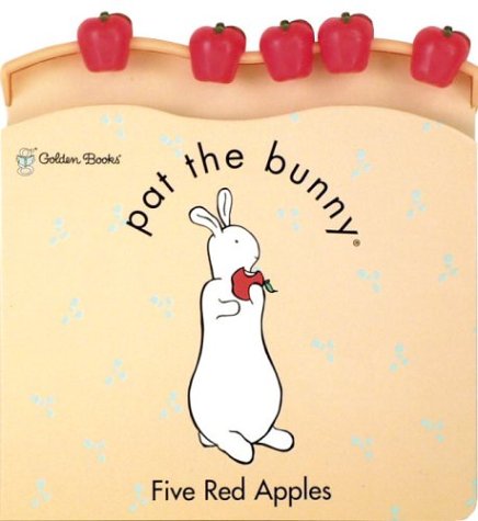 Beispielbild fr Five Red Apples (Pat the Bunny) zum Verkauf von Once Upon A Time Books