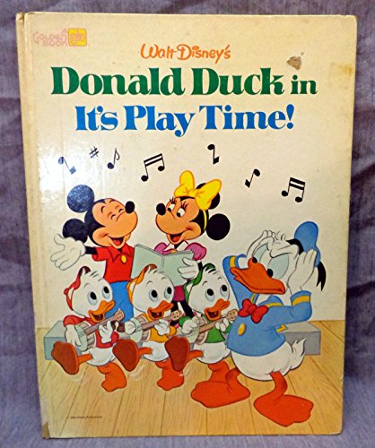 9780307108289: Walt Disney's Donald Duck, it's play time!