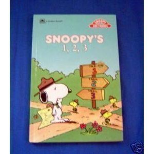 Stock image for 1, 2, 3 (Snoopy Concept Books) for sale by Goldstone Books