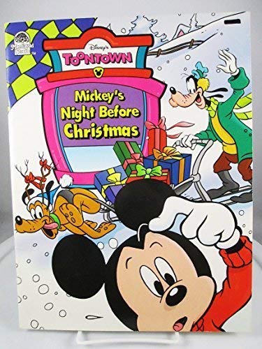 9780307111708: Title: Mickeys night before Christmas Disneys Toontown