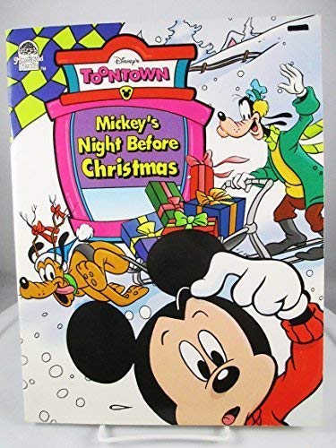 9780307111708: Mickey's night before Christmas (Disney's Toontown)