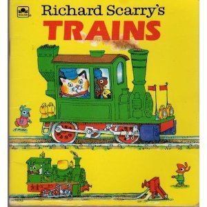 Beispielbild fr Richard Scarry's Trains zum Verkauf von Robinson Street Books, IOBA