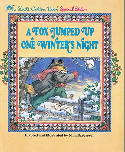 Stock image for A fox jumped up one winter's night for sale by Jenson Books Inc