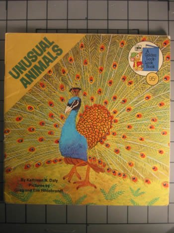 Beispielbild fr Unusual Animals (Golden Look-Look Book) zum Verkauf von Wonder Book