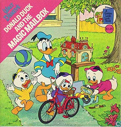 Beispielbild fr Walt Disney's Donald Duck and the magic mailbox (A Golden look-look book) zum Verkauf von Gulf Coast Books