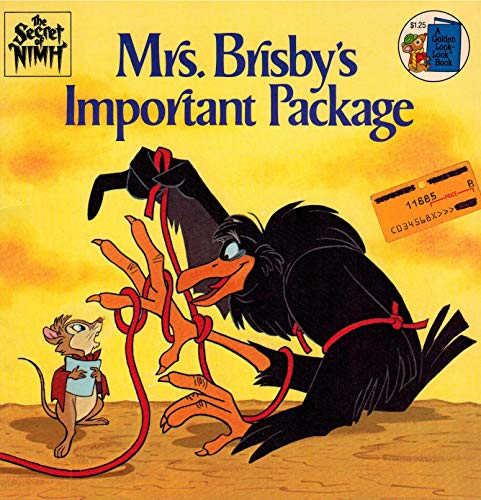Beispielbild fr Mrs. Brisby's important package (A Golden look-look book) zum Verkauf von Wonder Book