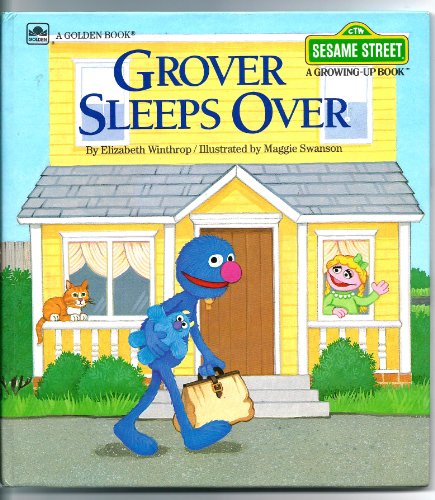 Imagen de archivo de Grover Sleeps Over (Sesame Street, A Growing Up Book) (A Golden Book) (featuring Jim Henson's Sesame Street Muppets) a la venta por Gulf Coast Books