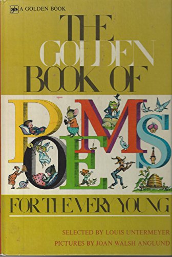 Stock image for The Golden Book of Poems for the Very Young, for sale by Better World Books: West