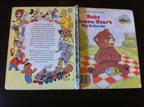 Beispielbild fr Baby Brown Bear's Big Bellyache (Little Golden Book Land) zum Verkauf von BooksRun