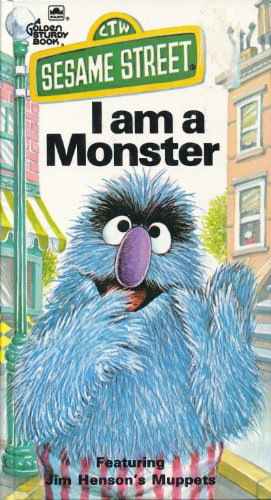 Stock image for I Am a Monster (A Golden/Sesame Street Sturdy Book) for sale by Orion Tech